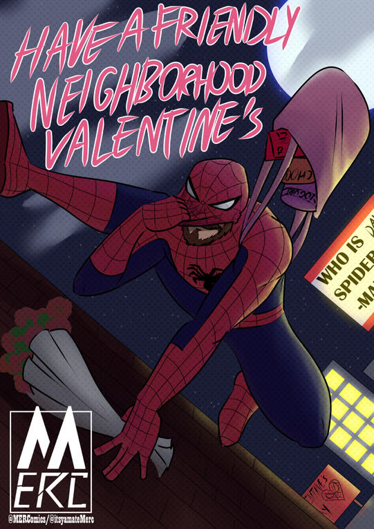 Spider Valentine's Day