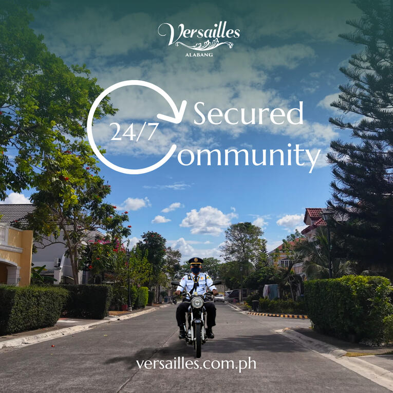 Versailles 24/7 Secured Community Poster