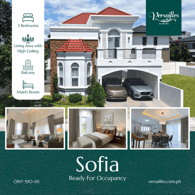 Versailles Sofia House Poster