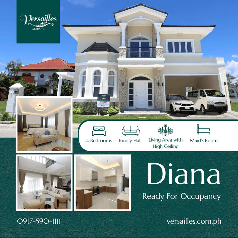 Versailles Diana House Poster